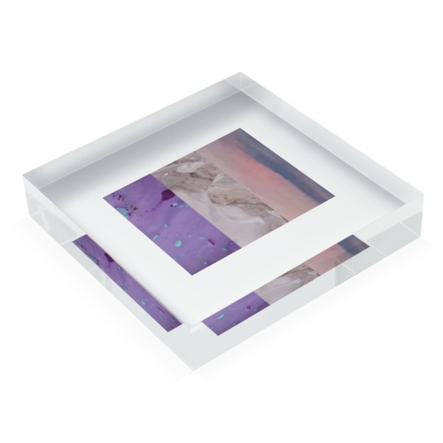 #purple003 Acrylic Block