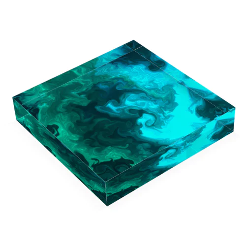 "The blue" Acrylic Block