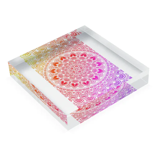 mandala_002-3 Acrylic Block