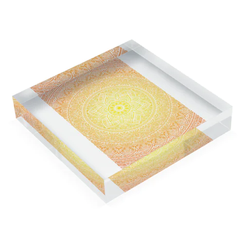 mandala_004 Acrylic Block
