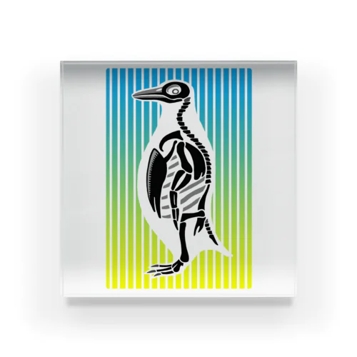 Penguin's skeleton アクリルブロック