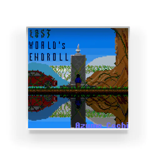 Lost World's Endroll Acrylic Block