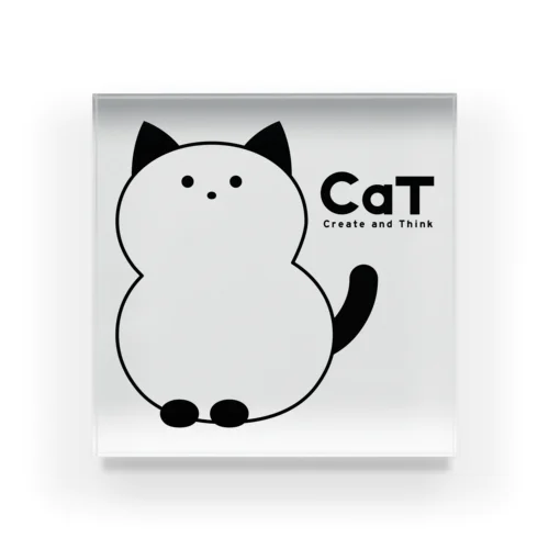 CaT - Create and Think Acrylic Block