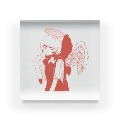 天使 / あか Acrylic Block