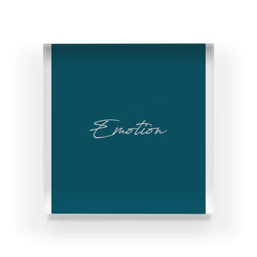 emotion公式グッズ Acrylic Block