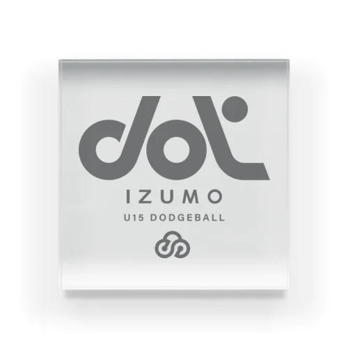 dot IZUMO OFFICIAL Acrylic Block