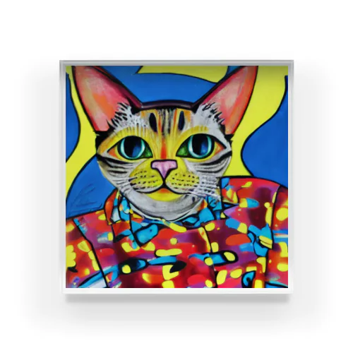 ファンキーcat Acrylic Block