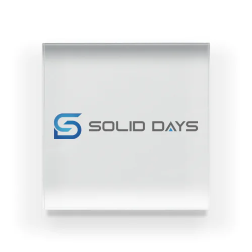 SOLID DAYS 2019 横 Acrylic Block