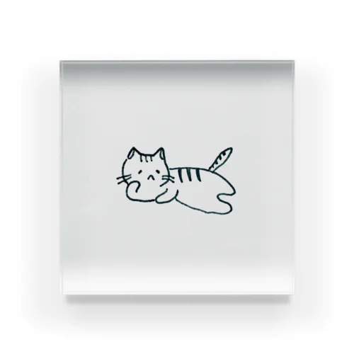 ごろごろねこ Acrylic Block