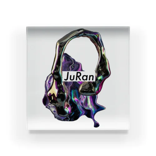 Liquid JuRan® Logo アクリルブロック