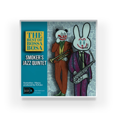 N,N,&n  Smoker’s Jazz Quintet アルバムアート Acrylic Block