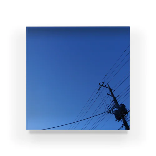 夜の青空0085 Acrylic Block