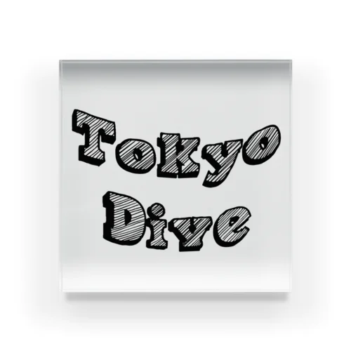 TokyoDiveロゴ Acrylic Block