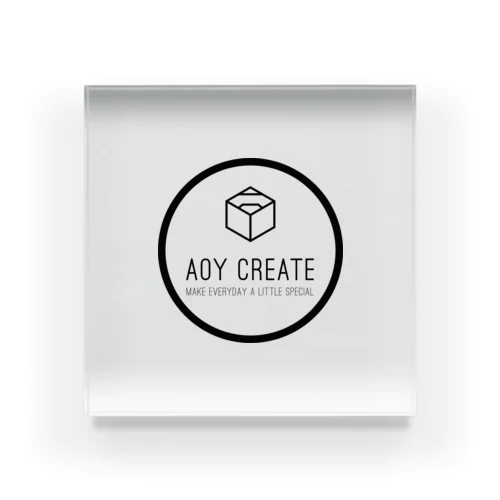 AOY CREATE アクリルブロック