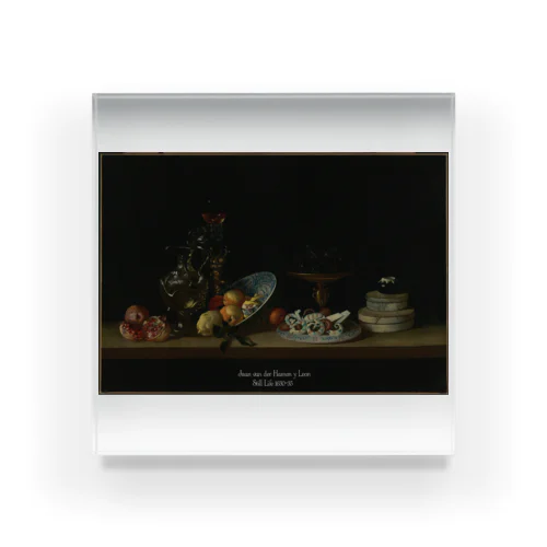 フアン・ファン・デル・ハメン Still Life Acrylic Block