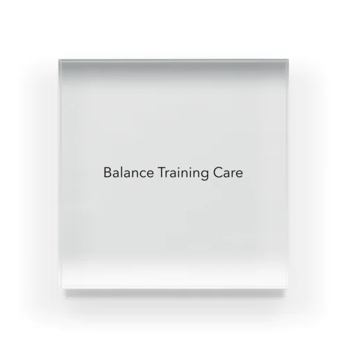 Balance Training Care アクリルブロック