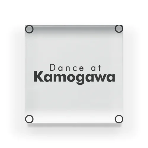 Dance at Kamogawa Acrylic Block