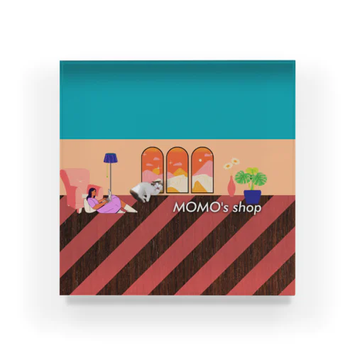 MOMO's shop #03 Acrylic Block