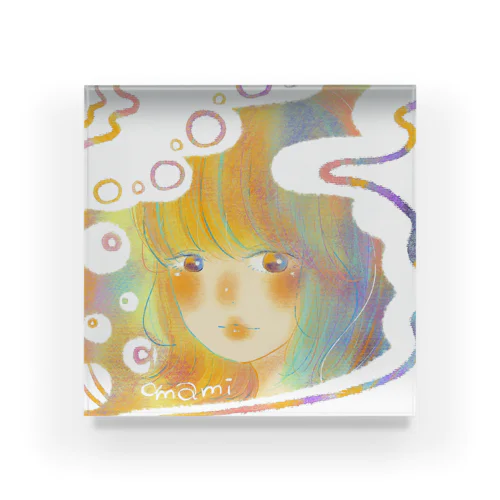 黄昏ちゃん Acrylic Block