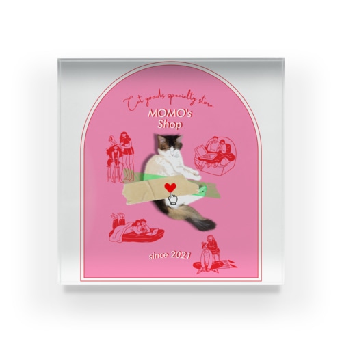 MOMO's Shop@2022 Acrylic Block