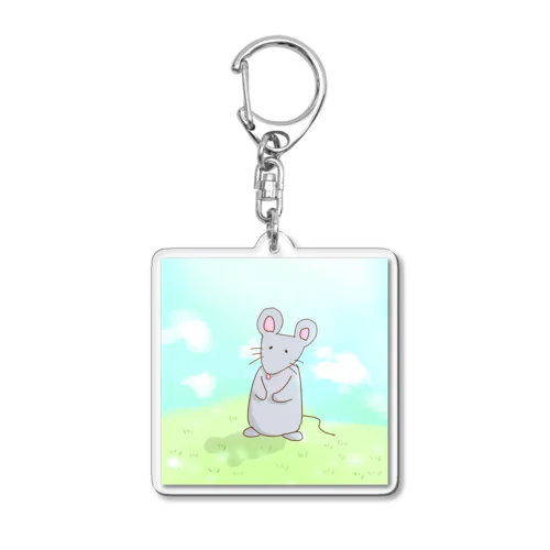 ねずみのちゅーちゃん Acrylic Key Chain