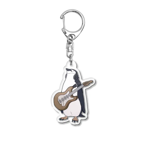 騒音のない世界のペンギンキーホルダー Acrylic Key Chain