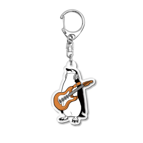 騒音のない世界のペンギンキーホルダー Acrylic Key Chain