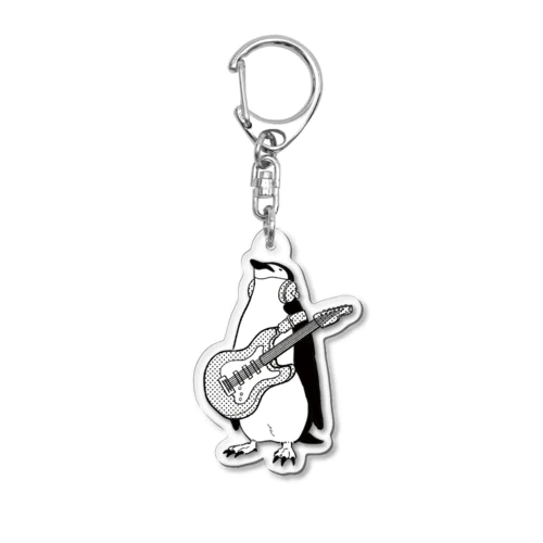 騒音のない世界のペンギンキーホルダー Acrylic Key Chain