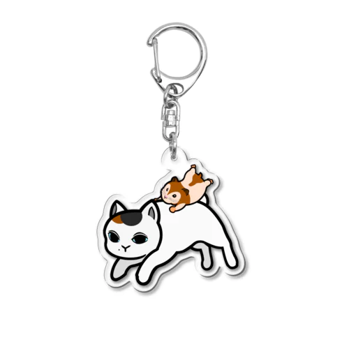 焼きそばパンは残り2個 Acrylic Key Chain