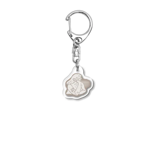 hmmmmmm ため息の香立て Acrylic Key Chain