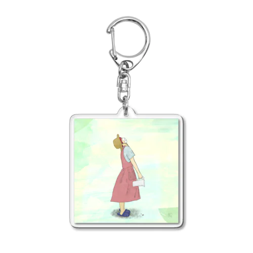 夏の匂い、風の音 Acrylic Key Chain