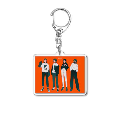 STYLE Acrylic Key Chain