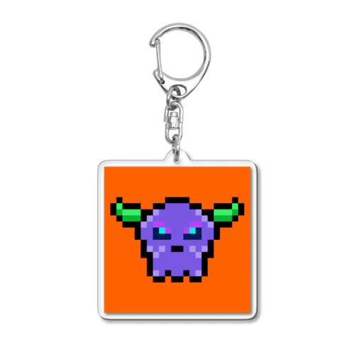 Kawaii SKULL #8563 Acrylic Key Chain