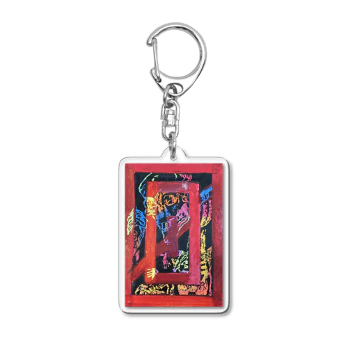 gashadokuro RED（tokumiシリーズ） Acrylic Key Chain