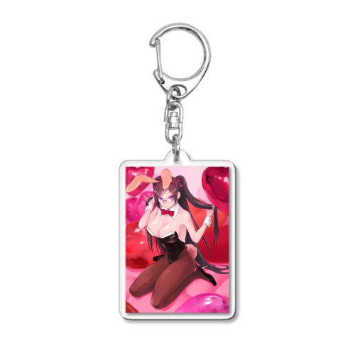 ハートバニー Acrylic Key Chain