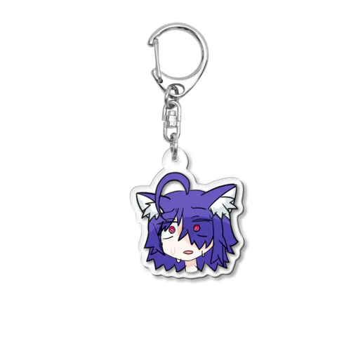 怯えるそうまちゃ Acrylic Key Chain