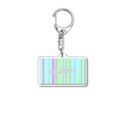 VELOCITY(速さ) Acrylic Key Chain