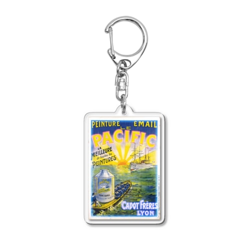 太平洋.neo Acrylic Key Chain