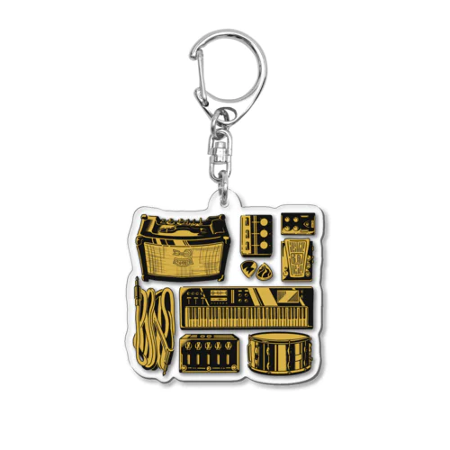 機材(カラー) Acrylic Key Chain