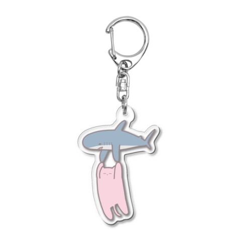 あの雲の向こうまで🎐 Acrylic Key Chain