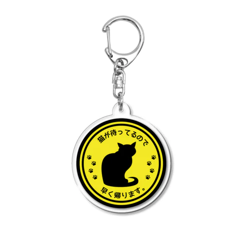 ねこがいるから＊3＊Ｂタイプ＊アクキー Acrylic Key Chain