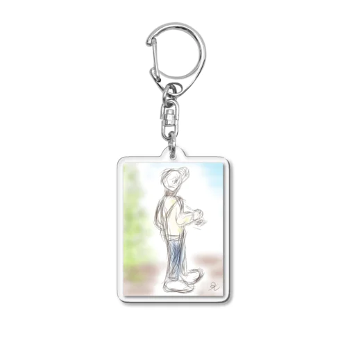 少年 Acrylic Key Chain