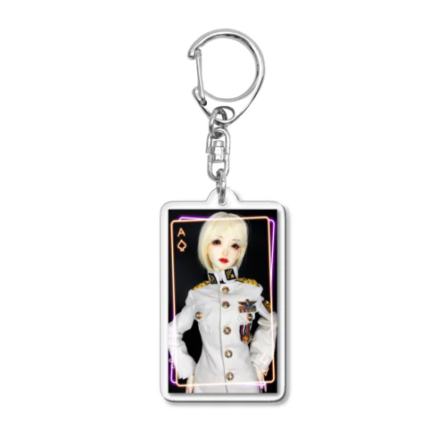 MyDoll02：マルガレーテ(海軍軍服ver) Acrylic Key Chain