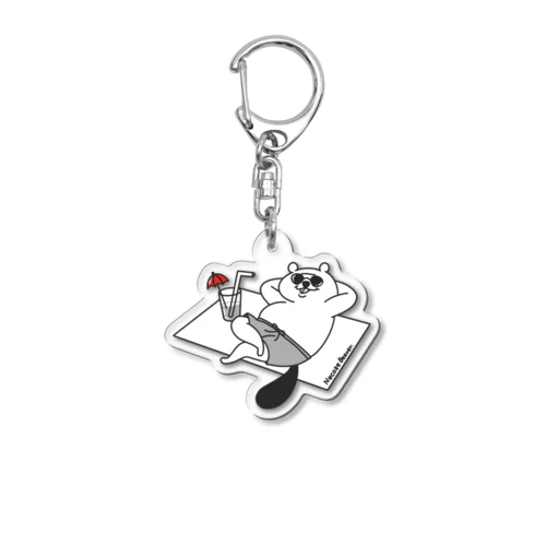 SUMMER•ねこぜびーばーアクキー Acrylic Key Chain