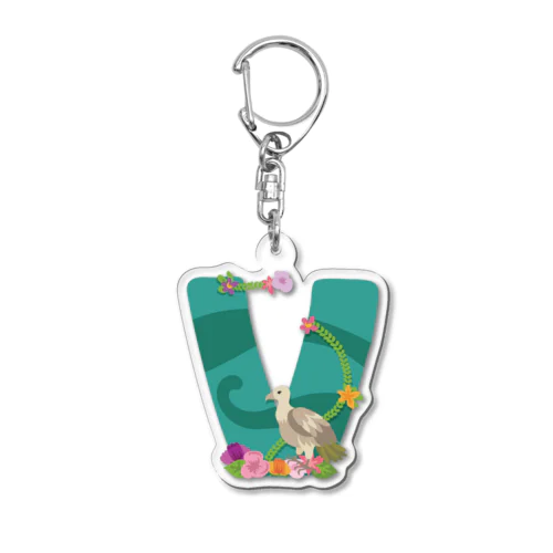 VはVultureのV Acrylic Key Chain