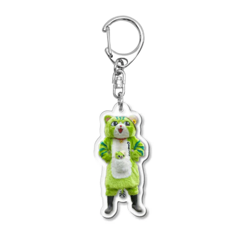 えっへんのらねこくん Acrylic Key Chain