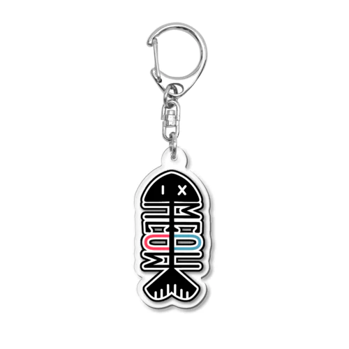 MEOW Acrylic Key Chain