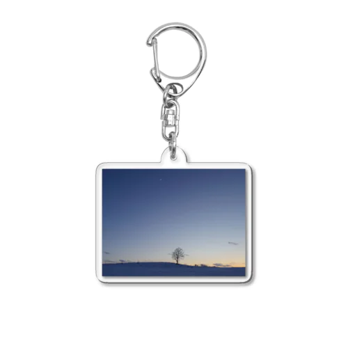 ‏‎SUNSET16:38Jan Acrylic Key Chain