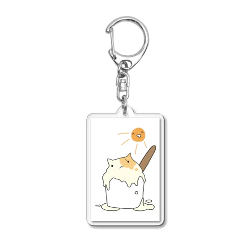 【とろけるあにまるず】はむちゃんあいす Acrylic Key Chain