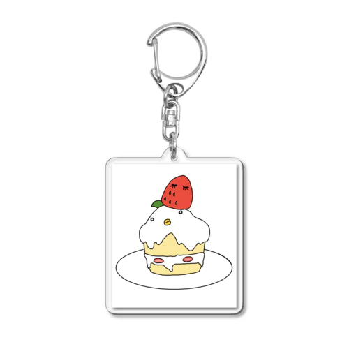 【とろけるあにまるず】こっこけーき Acrylic Key Chain